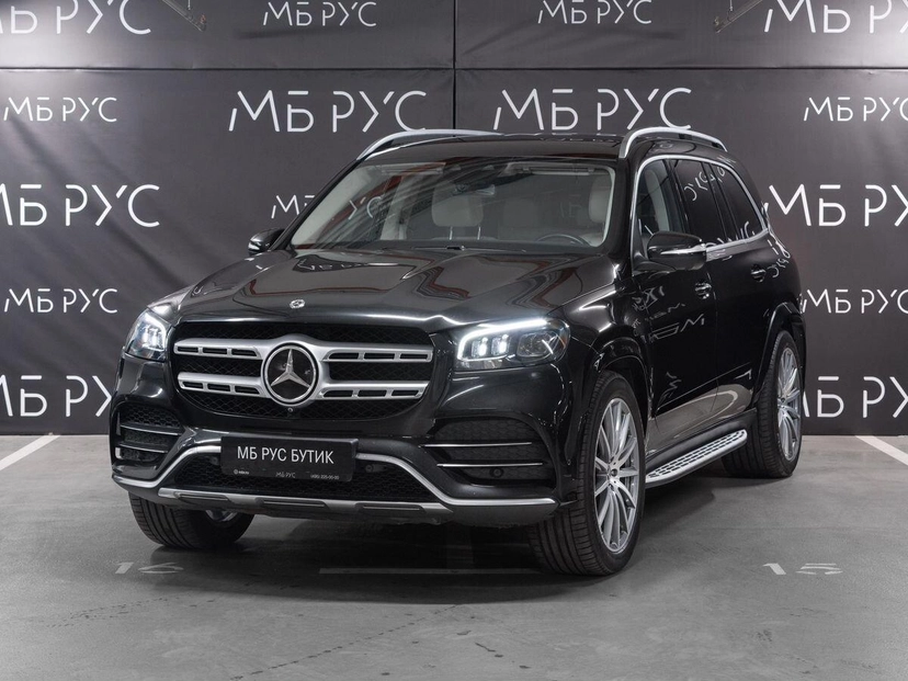 Автомобиль Mercedes-Benz GLS II поколение (X167) 400 2.9d AT 4Matic (330 л.с.) Luxury Чёрный 2021 с пробегом 196 000 км