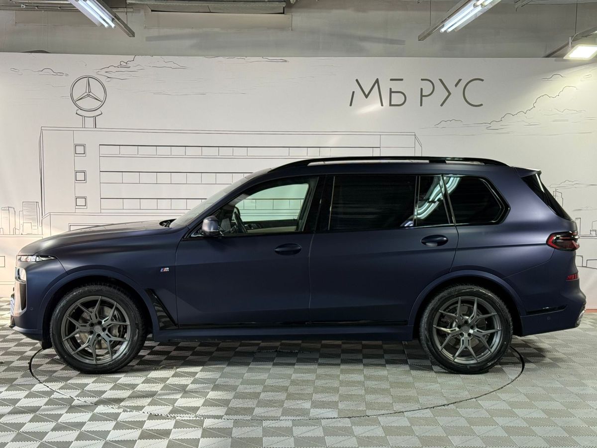 Автомобиль BMW X7 I (G07) [рестайлинг] 3.0d AT 4WD (340 л.с.) M Sport Pro Синий 2022 с пробегом 71 135 км