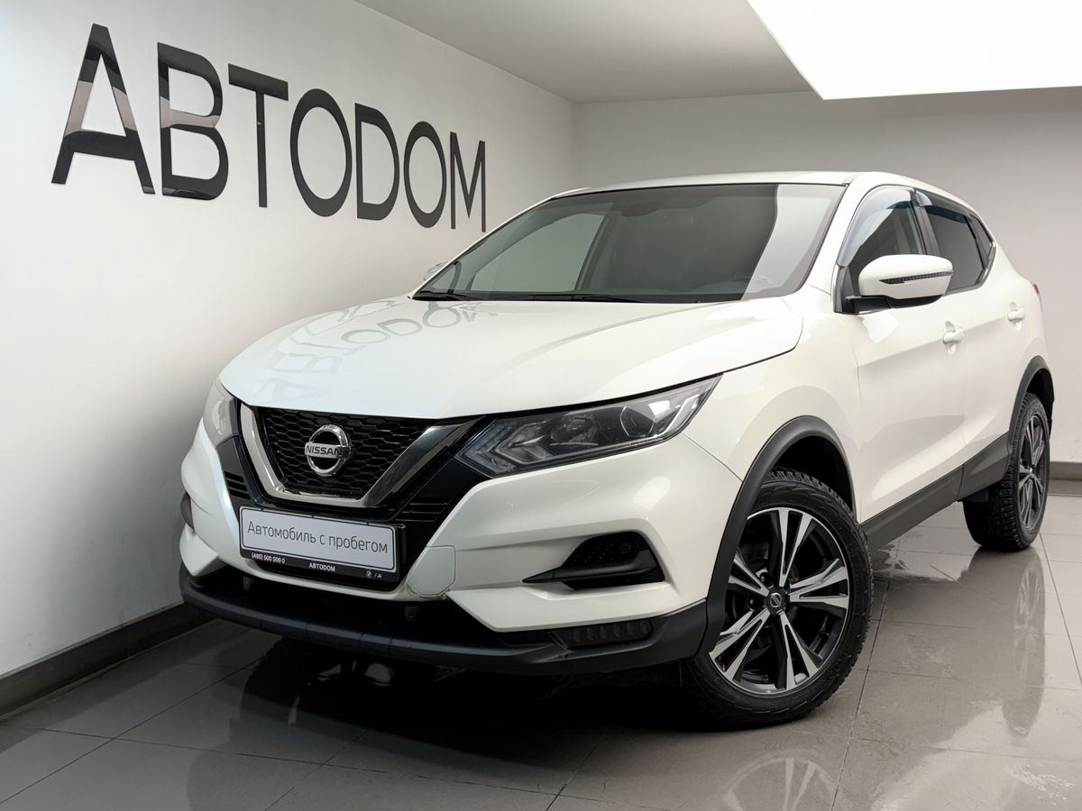 Nissan Qashqai II [рестайлинг] 2.0 CVT (144 л.с.) SE Белый 2019 с пробегом 95 681 км