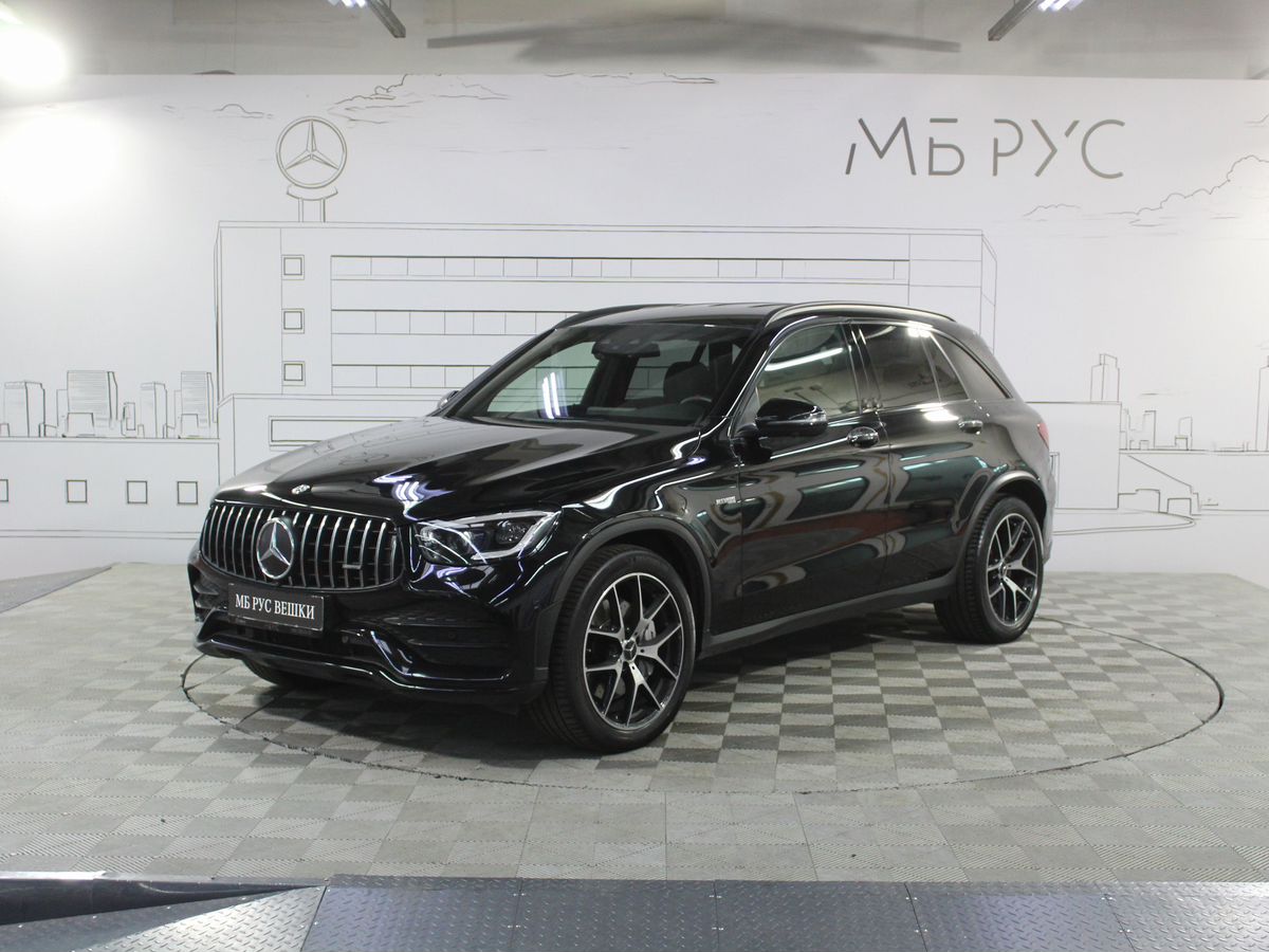 Mercedes-Benz GLC AMG I (X253) [рестайлинг] 43 AMG 3.0 AT 4Matic (390 л.с.) Особая Серия Чёрный 2020 с пробегом 56 000 км
