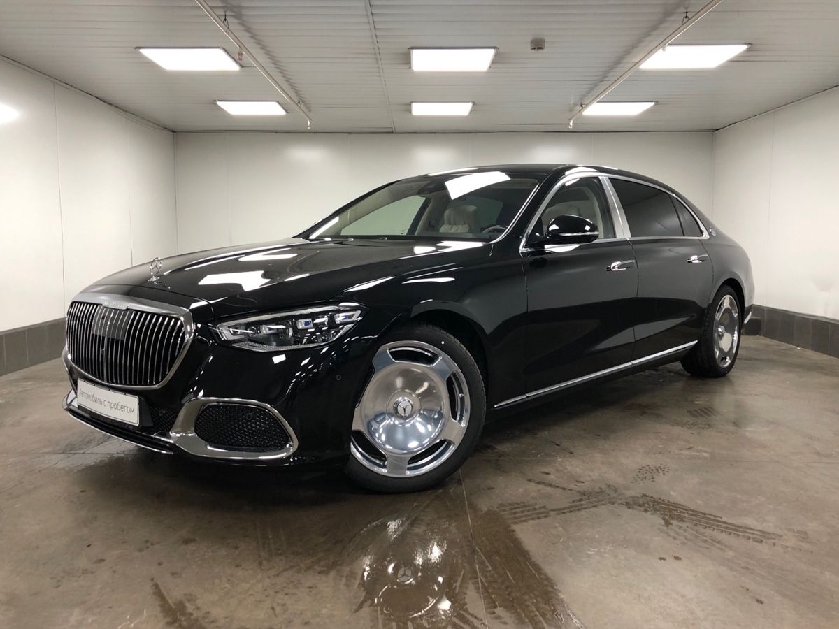 Автомобиль Mercedes-Benz Mercedes-Maybach S-Класс II поколение (Z223) 580 4.0 AT 4WD (503 л.с.) Base Черный 2022 с пробегом 20 км