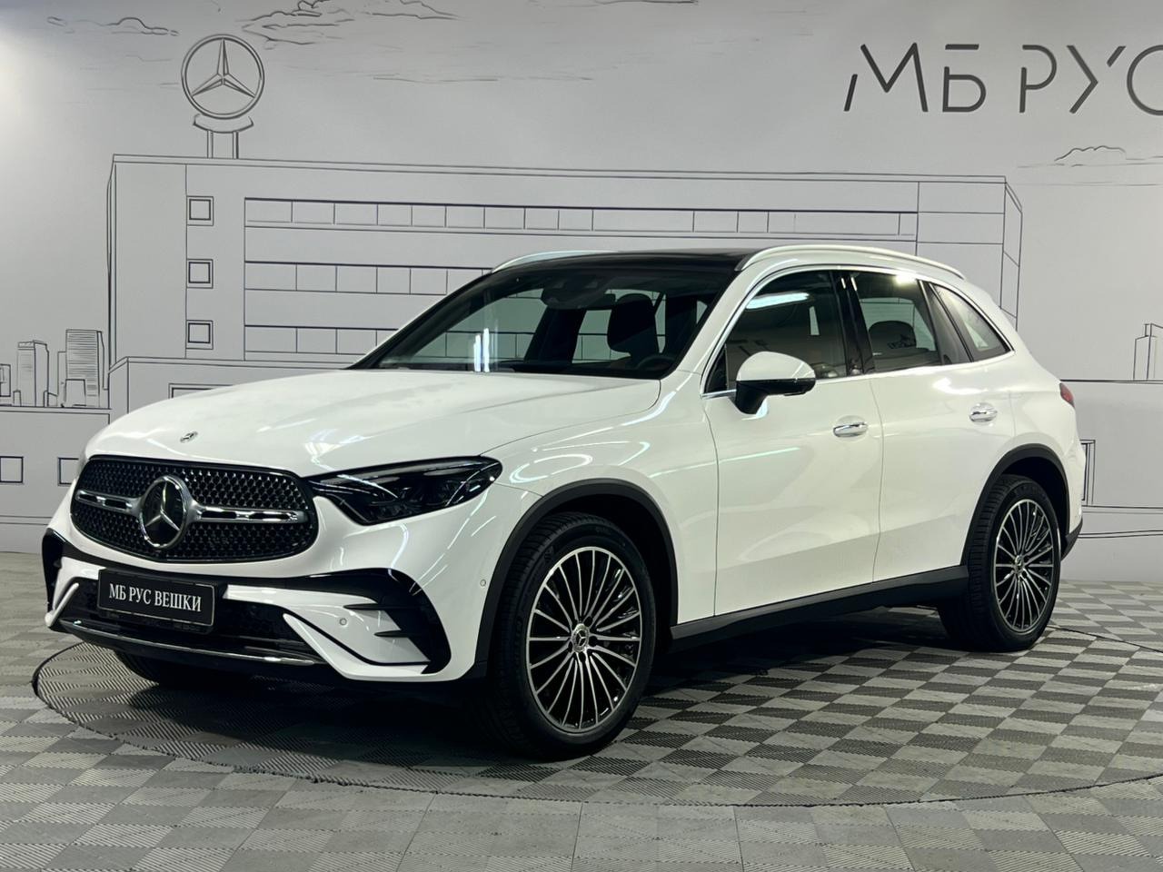 Автомобиль Mercedes-Benz GLC II поколение (X254) 2.0 AT 4Matic (258 л.с.) Base Белый 2025 