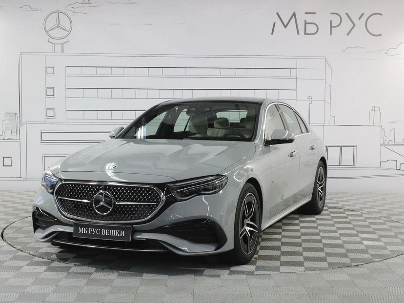 Автомобиль Mercedes-Benz E-Класс VI поколение (W214/S214) 2.0 AT 4Matic (258 л.с.) AMG Line Серый 2025 с пробегом 42 км
