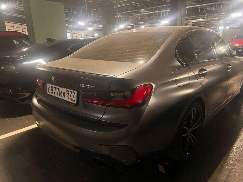 Автомобиль BMW 3 серии VII поколение (G20/G21/G28) 330 3.0d AT 4WD (265 л.с.) M Sport Серый 2019 с пробегом 96 460 км