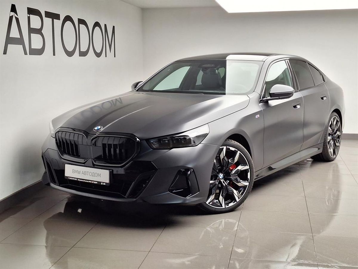 BMW 5 серии VIII поколение (G60) 3.0d AT 4WD (303 л.с.) M Sport Pro Чёрный 2025 