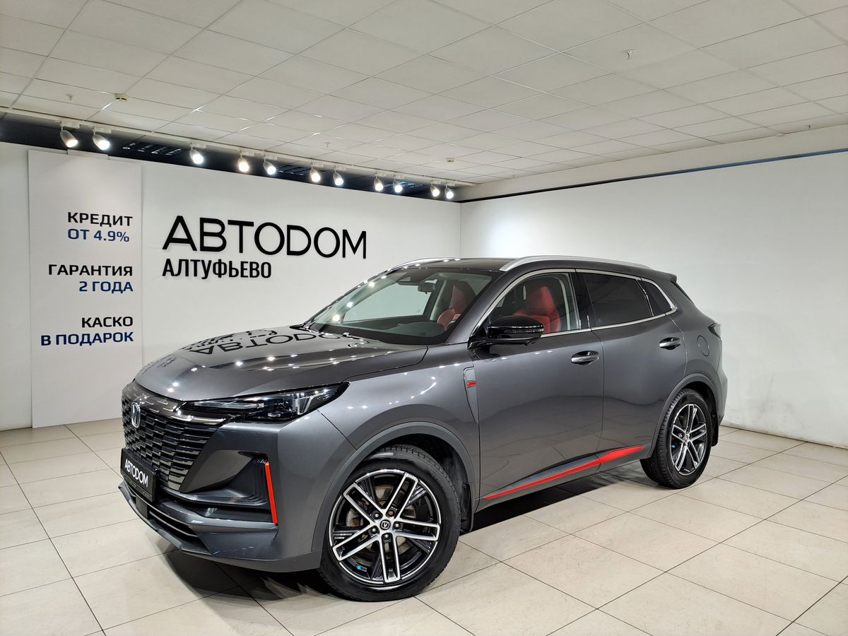 Changan CS55PLUS I [рестайлинг] 1.5 AMT (181 л.с.) Tech Серый 2023 с пробегом 63 603 км