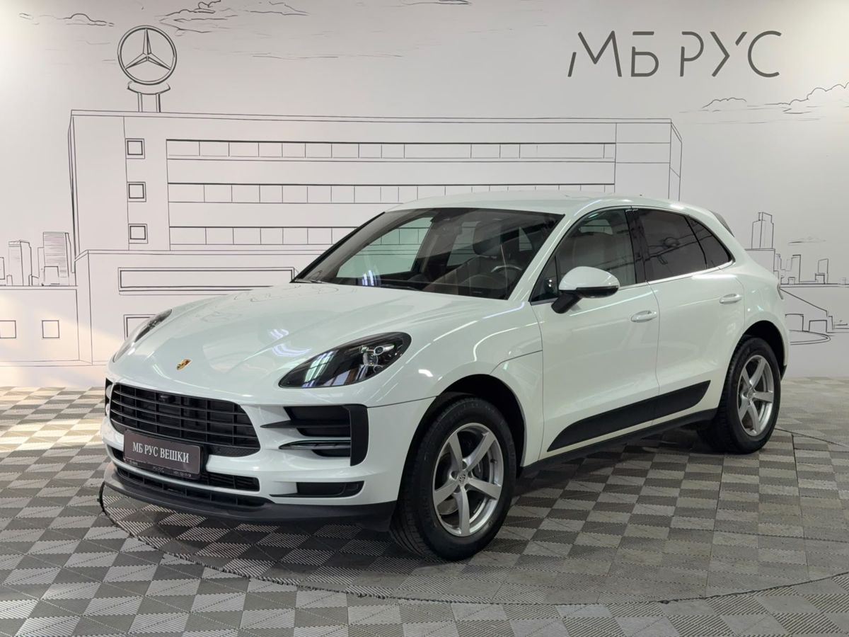 Porsche Macan I [рестайлинг] 2.0 AMT 4WD (252 л.с.) Base Белый 2019 с пробегом 82 817 км