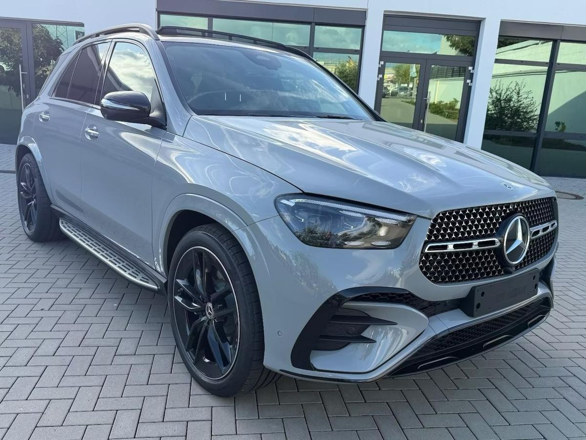 Автомобиль Mercedes-Benz GLE II (V167) [рестайлинг] 450 3.0d AT 4Matic (367 л.с.) Base Серый 2025 