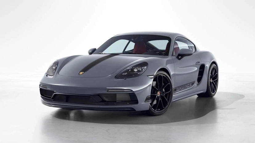Автомобиль Porsche Cayman III поколение (982) 2.0 AMT (300 л.с.) Style Edition Серый 2025