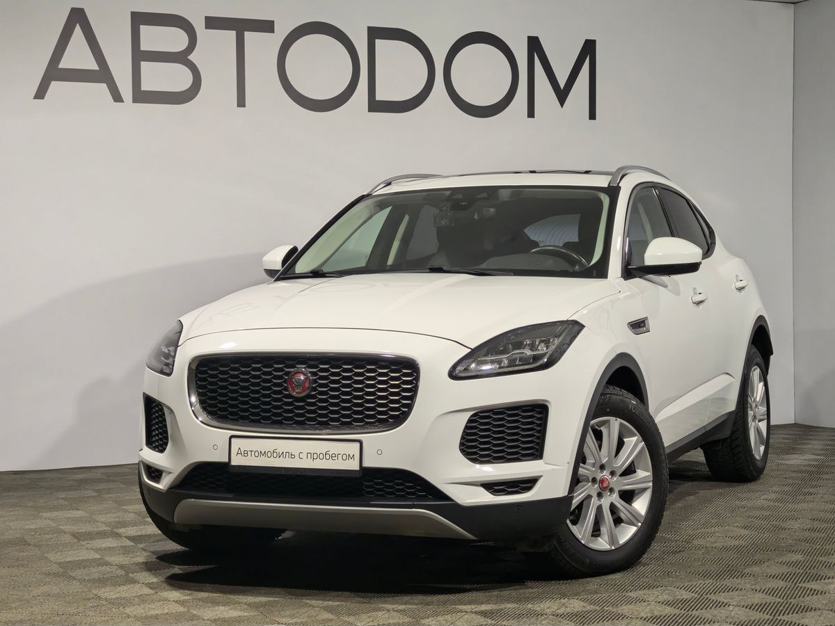 Автомобиль Jaguar E-Pace I поколение 2.0d AT 4WD (180 л.с.) S Белый 2018 с пробегом 66 229 км