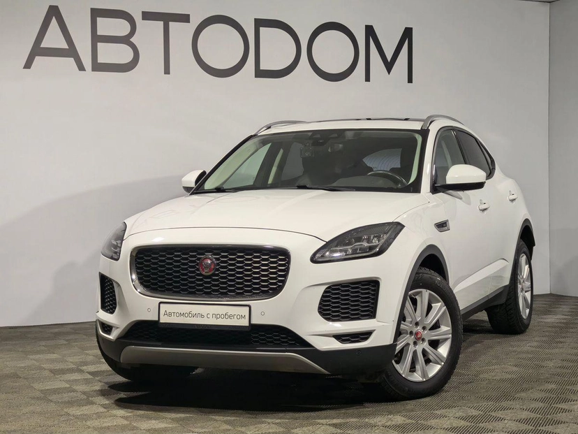 Автомобиль Jaguar E-Pace I поколение 2.0d AT 4WD (180 л.с.) S Белый 2018 с пробегом 66 229 км