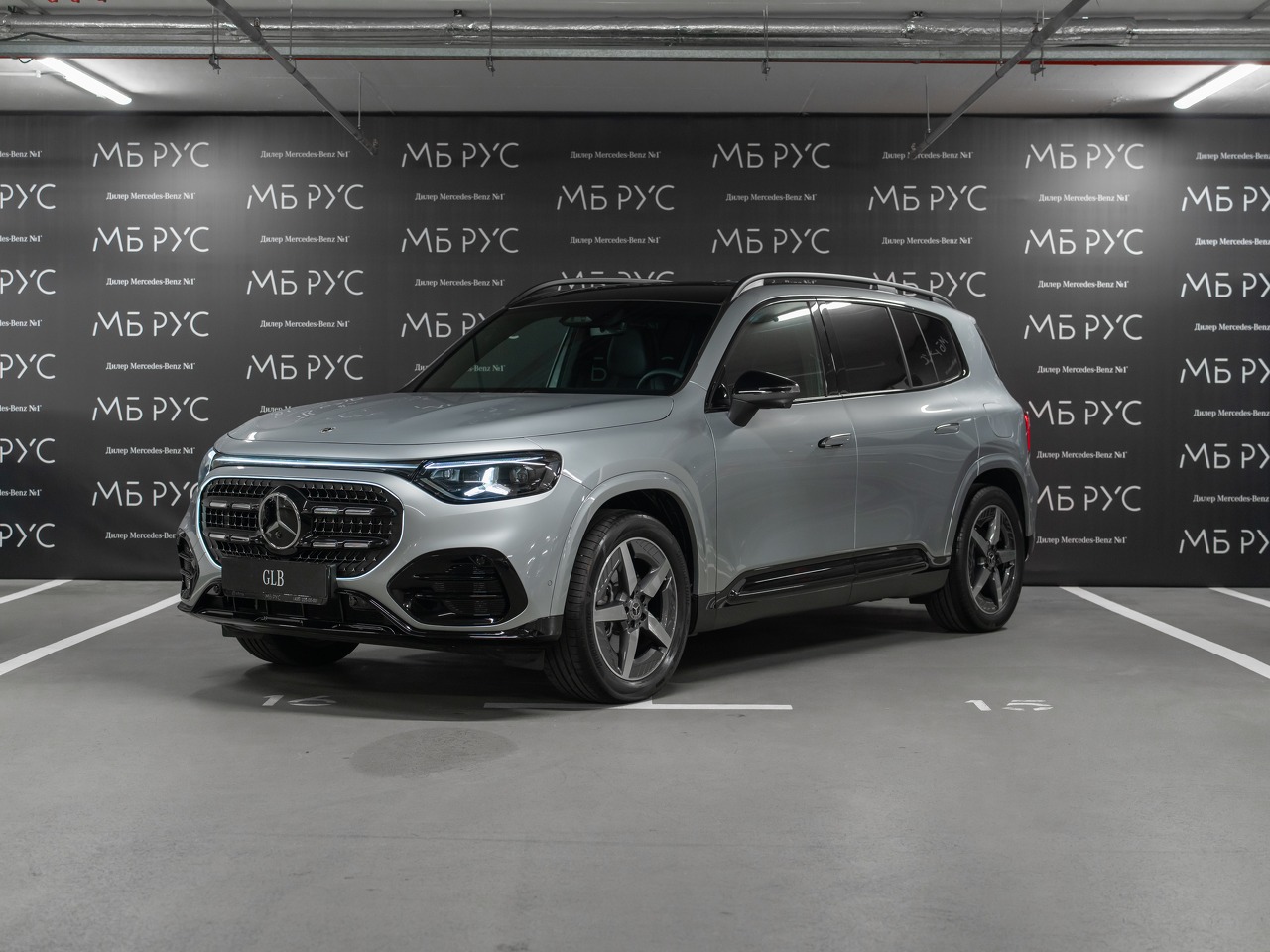 Mercedes-Benz GLB II поколение (X244) 1.5hyb AMT (184 л.с.) GLB 200 Серебристый 2026 
