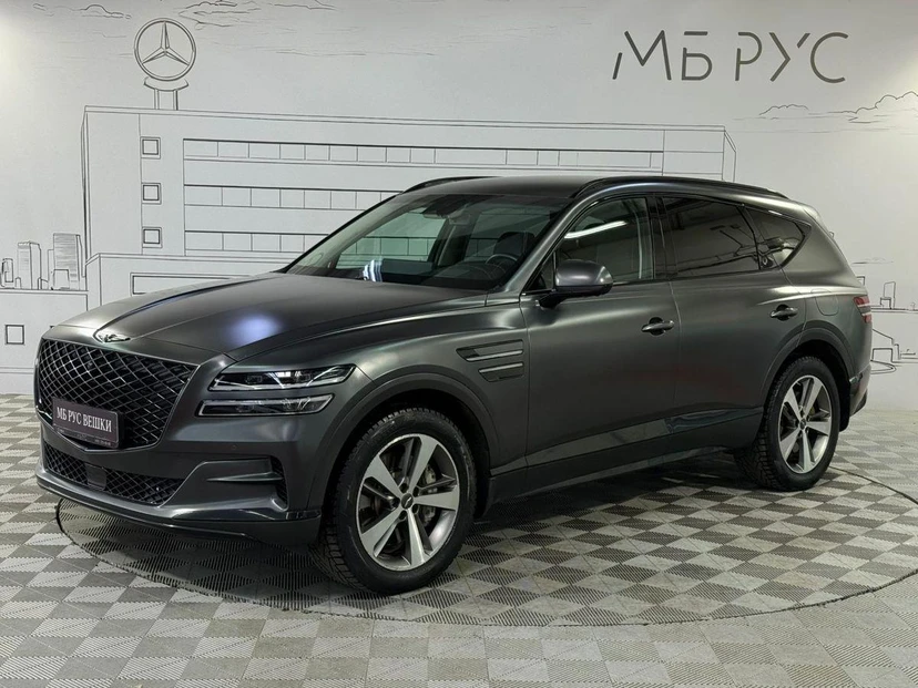 Автомобиль Genesis GV80 I поколение 3.0d AT 4WD (249 л.с.) Luxury Серый 2021 с пробегом 149 647 км