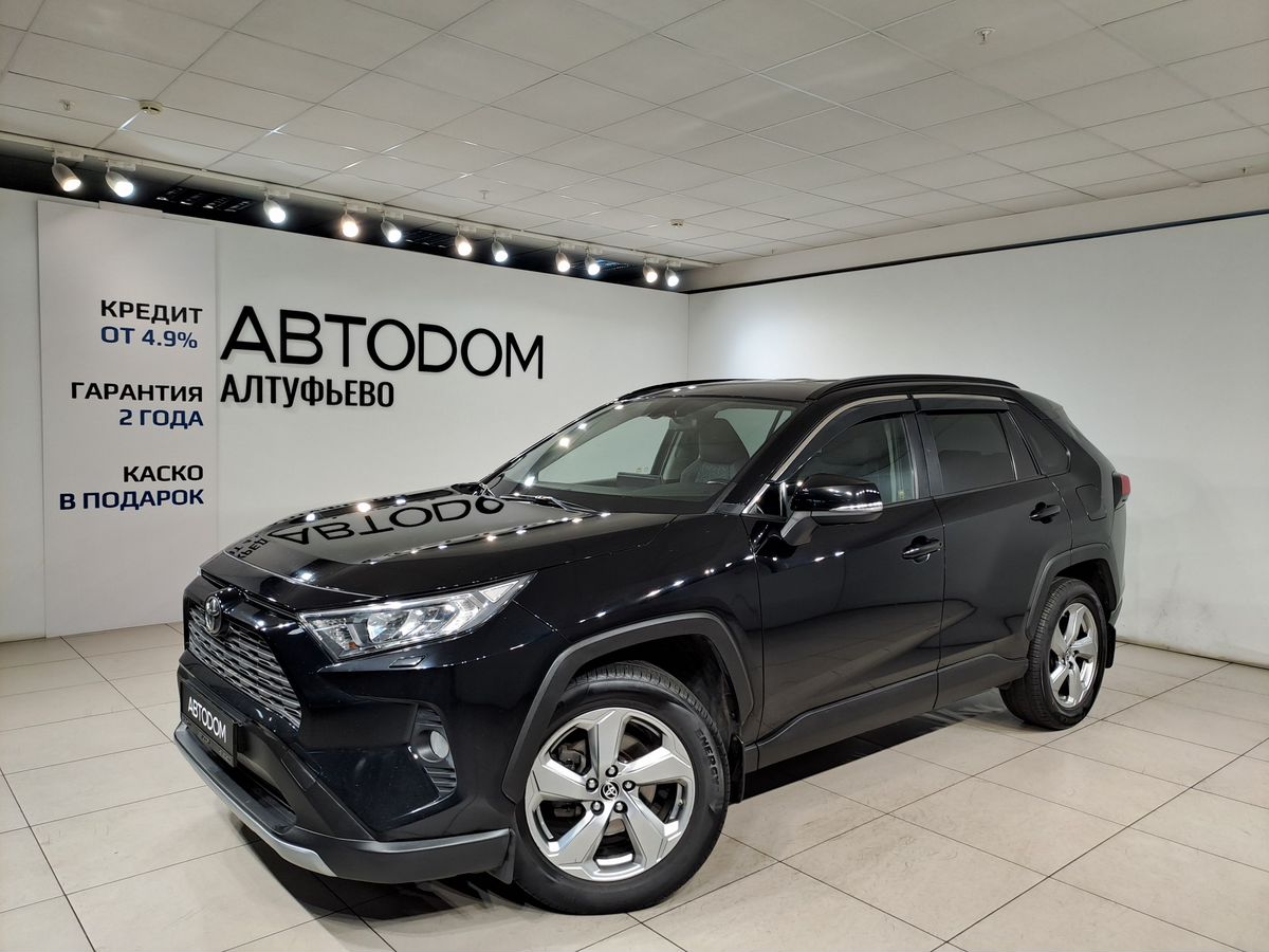 Toyota RAV4 V поколение (XA50) 2.0 CVT (149 л.с.) Comfort Чёрный 2020 с пробегом 178 718 км