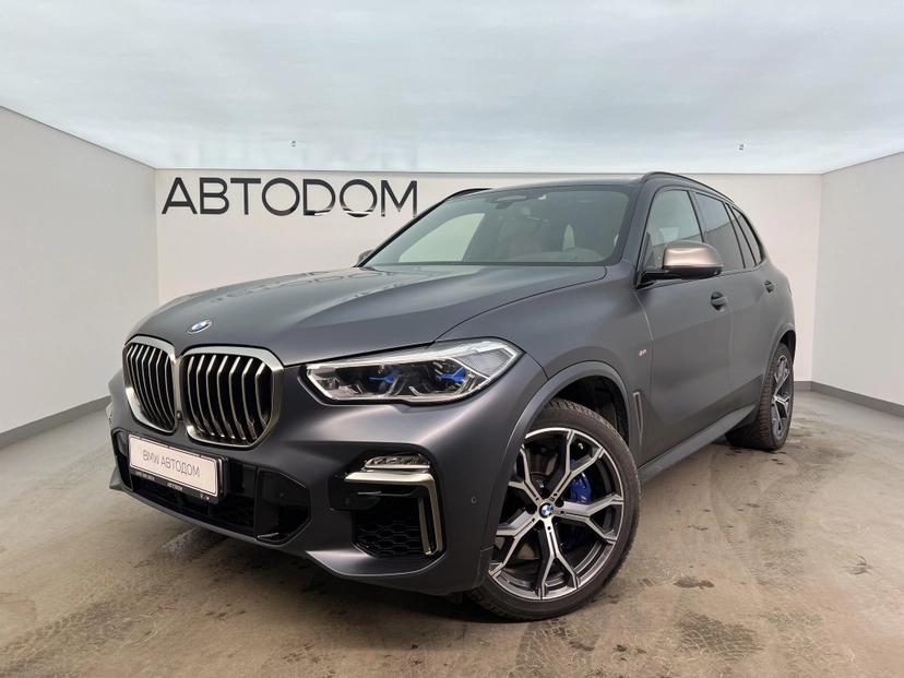 Автомобиль BMW X5 IV поколение (G05) M50 3.0d AT 4WD (400 л.с.) M Special Серый 2018 с пробегом 128 710 км