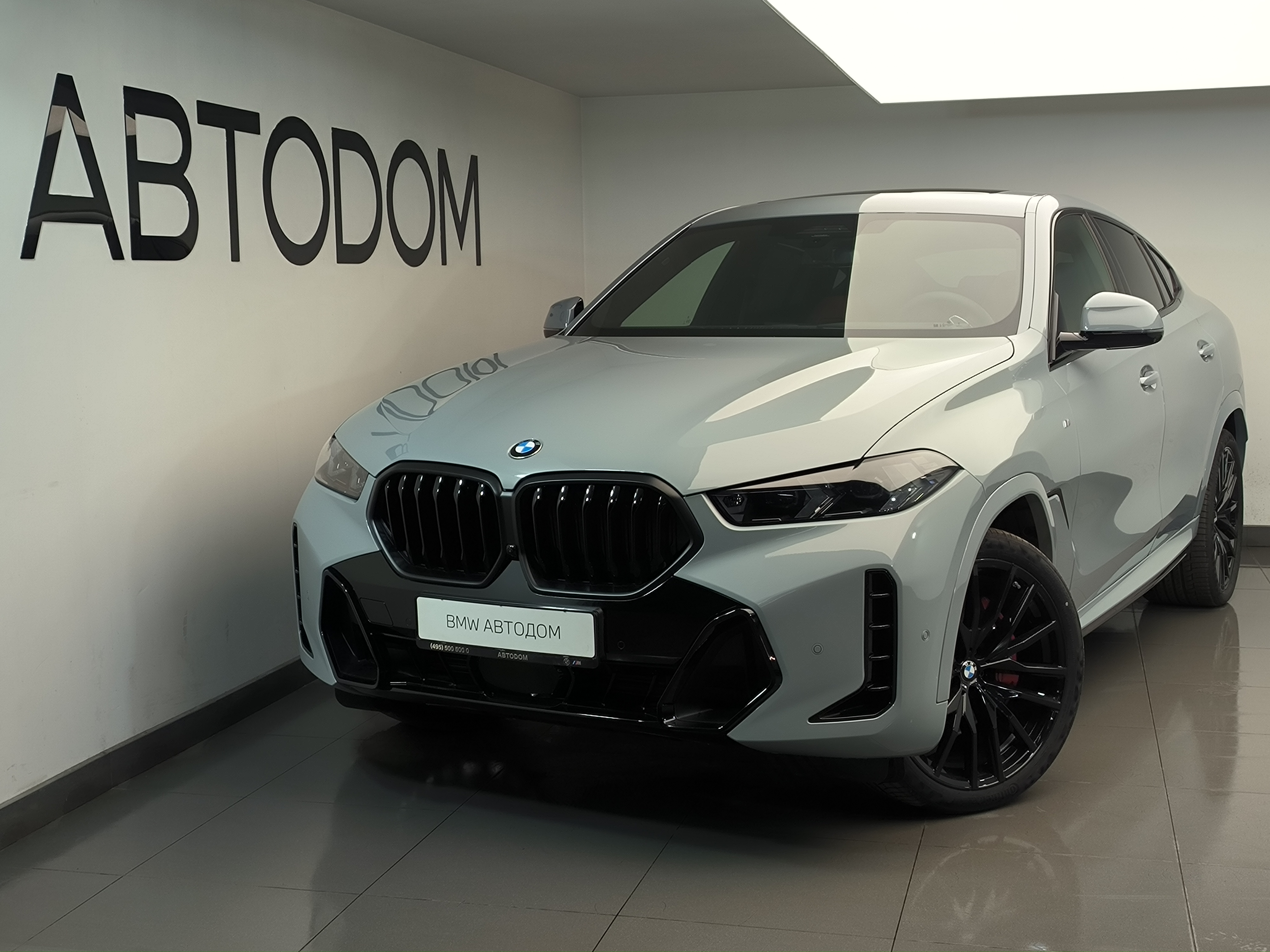 Автомобиль BMW X6 III (G06) [рестайлинг] 3.0d AT 4WD (286 л.с.) xDrive30d Серый 2025 