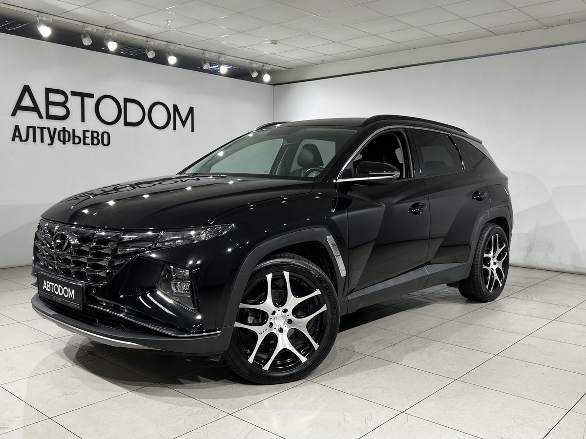 Hyundai Tucson IV поколение 2.0 AT 4WD (150 л.с.) Prestige Чёрный 2023 с пробегом 33 752 км
