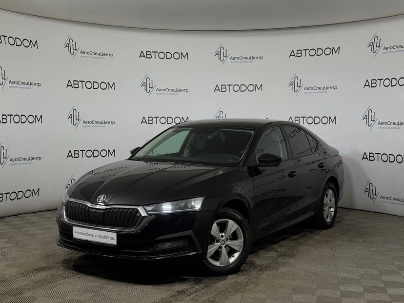 Автомобиль Skoda Octavia IV поколение (A8) 1.4 AT (150 л.с.) Ambition Plus Чёрный 2020 с пробегом 167 848 км