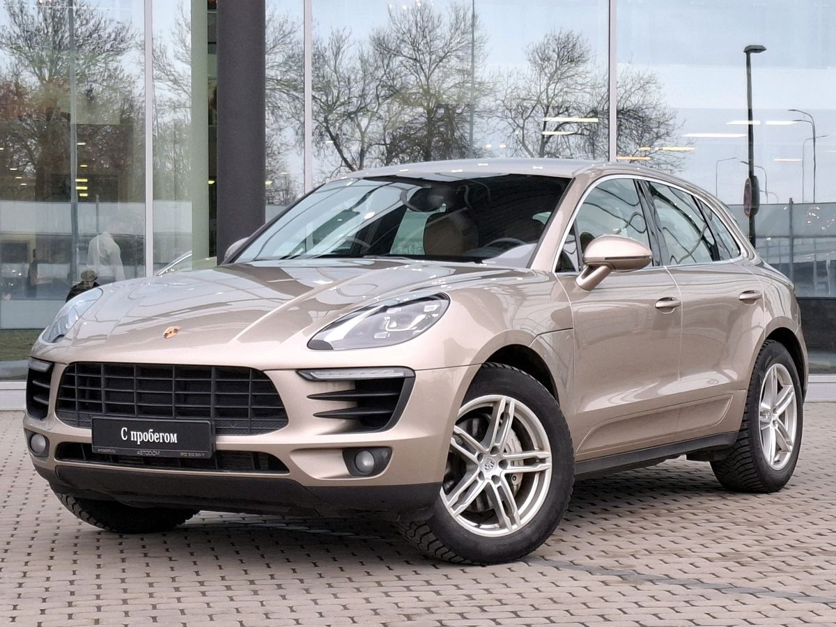 Автомобиль Porsche Macan I поколение S 3.0d AMT 4WD (245 л.с.) S Коричневый 2016 с пробегом 183 325 км