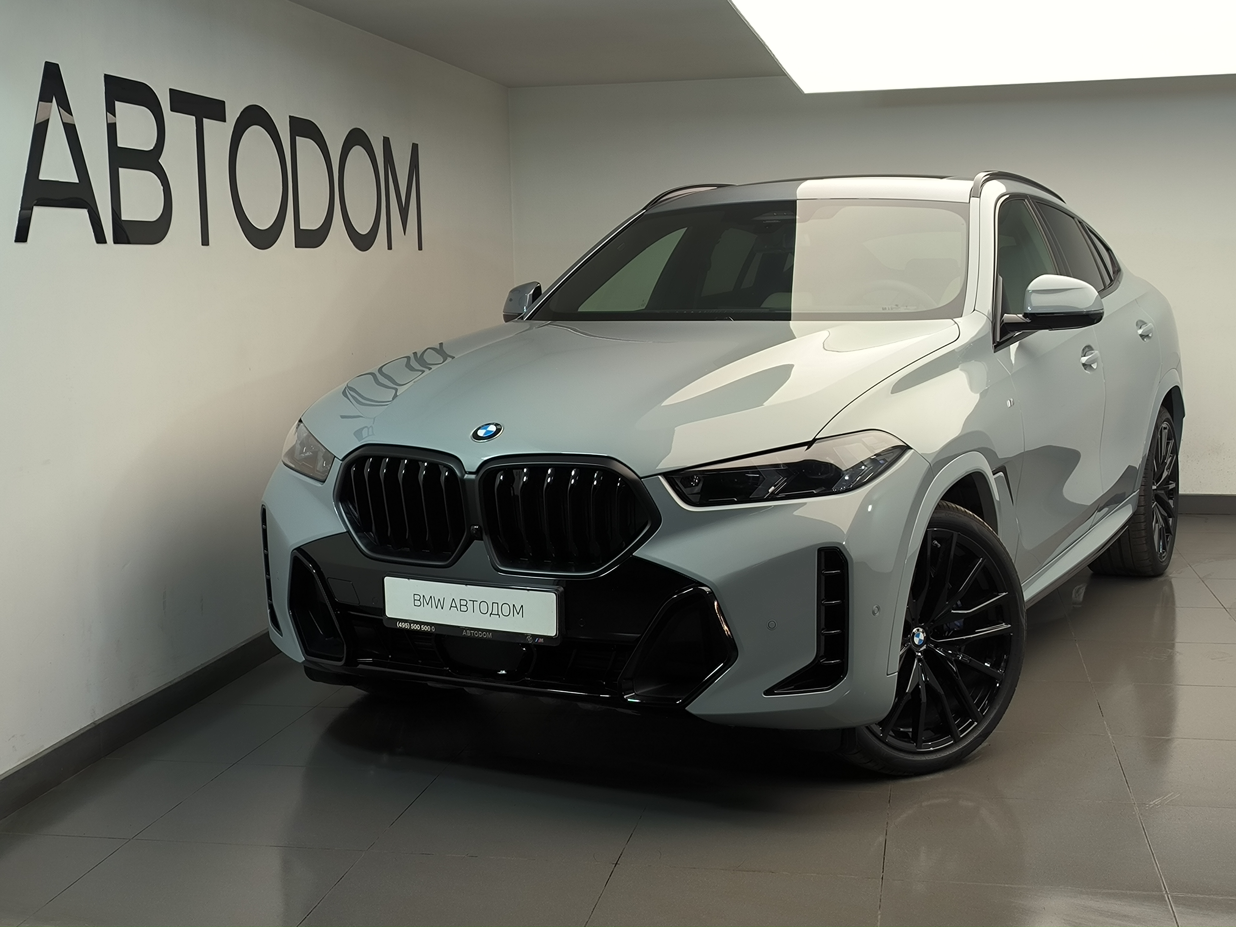 Автомобиль BMW X6 III (G06) [рестайлинг] 3.0d AT 4WD (340 л.с.) xDrive40d Серый 2025 