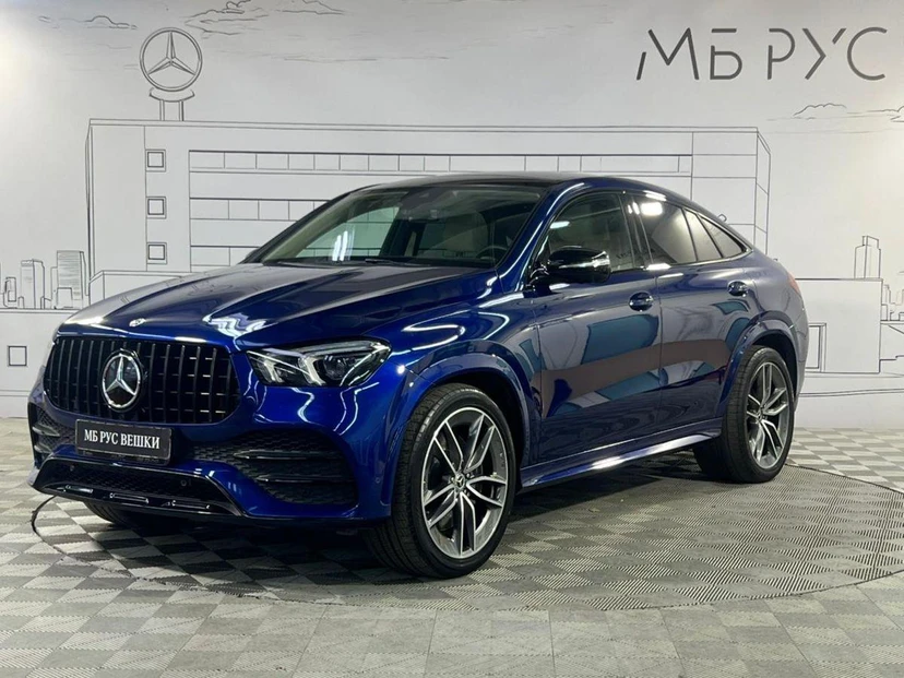 Mercedes-Benz GLE coupe II поколение (C167) 450 3.0 AT 4Matic (367 л.с.) Base Синий 2020 с пробегом 73 958 км