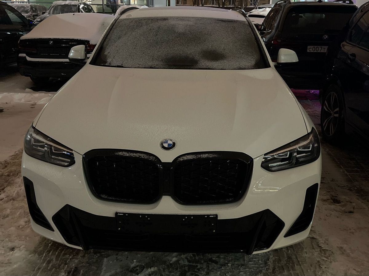 Автомобиль BMW X4 II (G02) [рестайлинг] 2.0 AT 4WD (184 л.с.) M Sport Pure Белый 2024 с пробегом 8 671 км