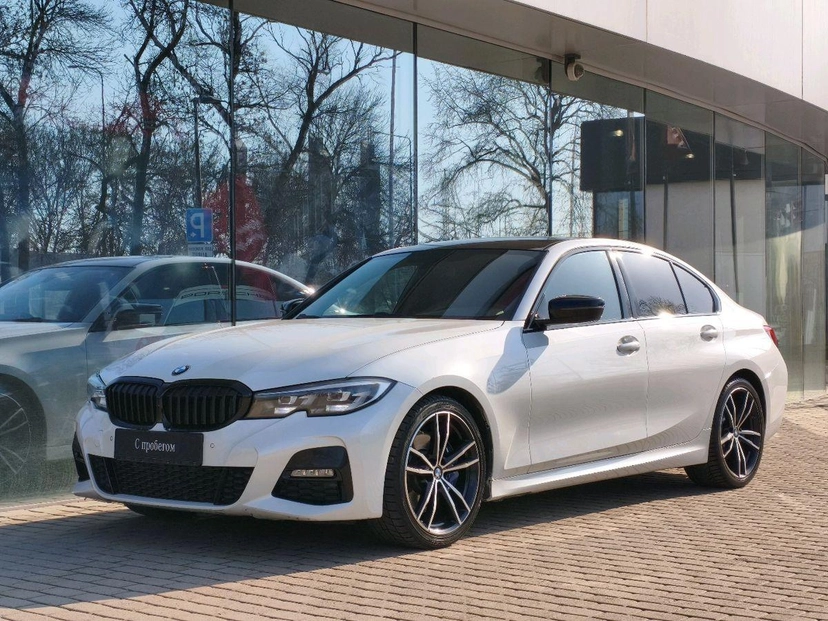 Автомобиль BMW 3 серии VII поколение (G20/G21/G28) 320 2.0d AT (190 л.с.) M Sport Белый 2019 с пробегом 69 000 км