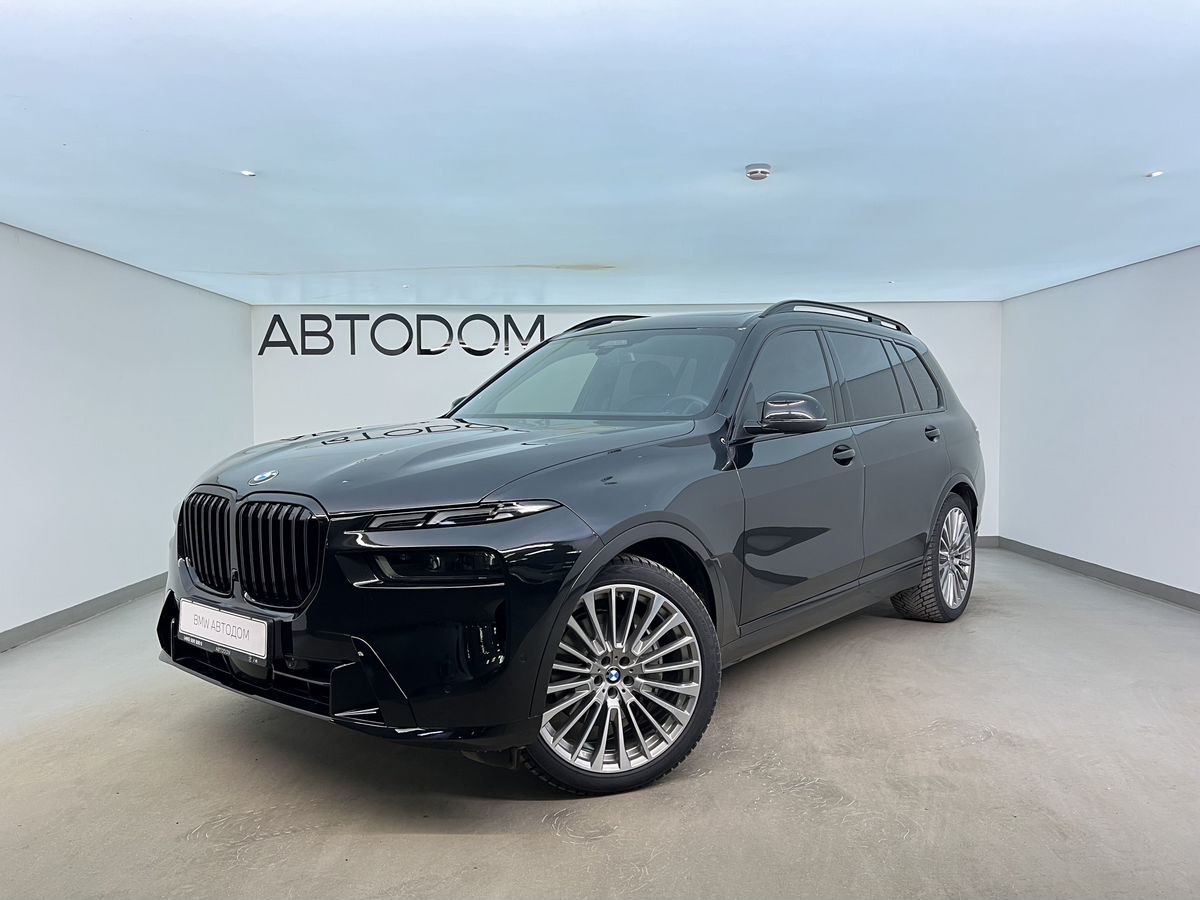 BMW X7 I (G07) [рестайлинг] 3.0d AT 4WD (340 л.с.) xDrive40d Чёрный 2023 с пробегом 12 399 км