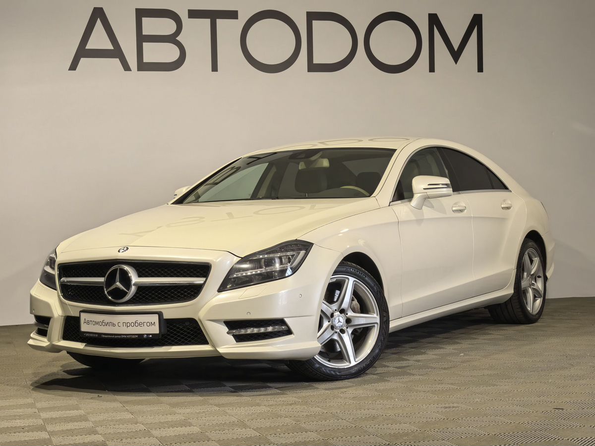 Mercedes-Benz CLS II поколение (C218) 350 3.5 AT (306 л.с.) Base Белый 2012 с пробегом 105 085 км