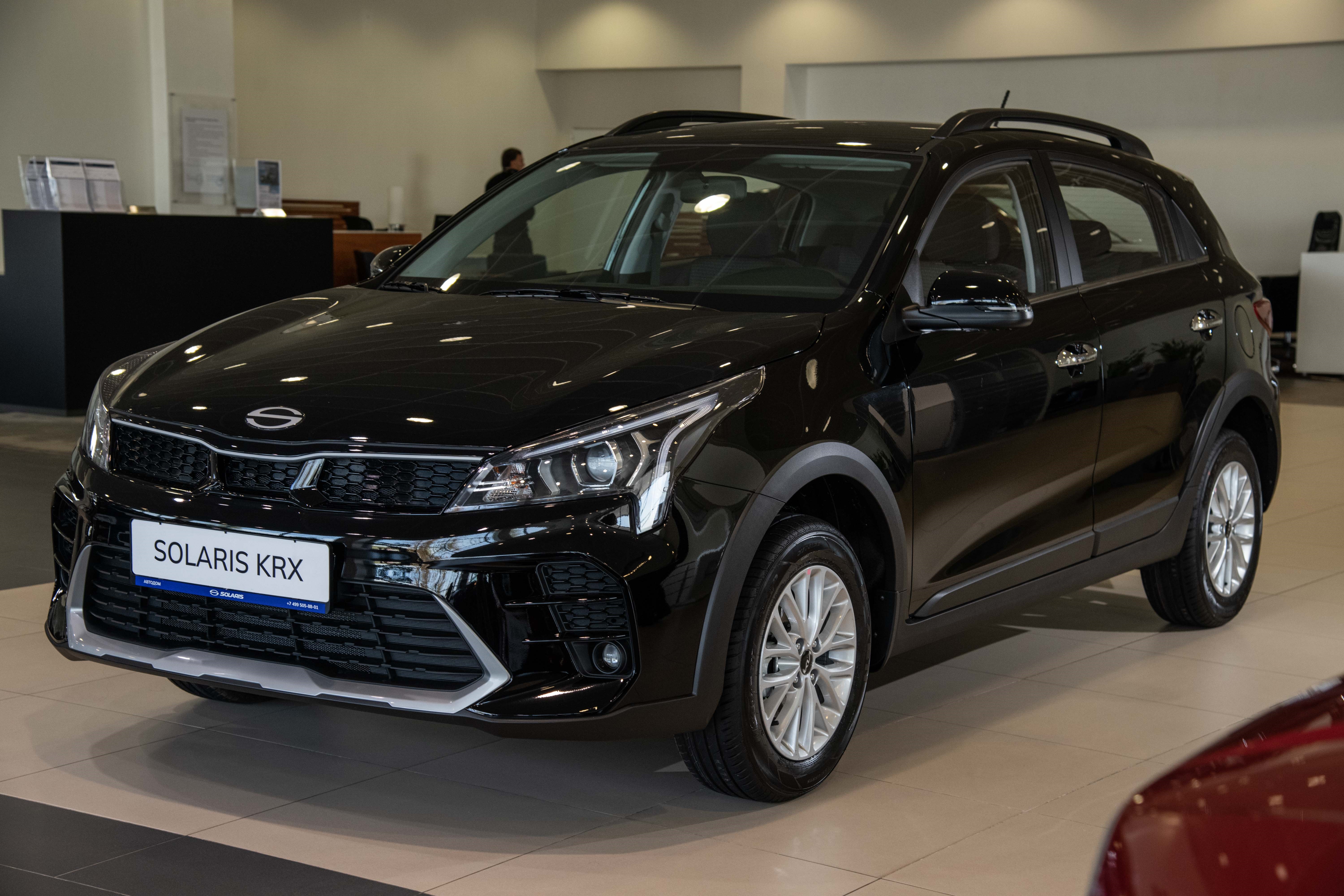 Автомобиль Solaris KRX I поколение 1.6 AT (123 л.с.) Comfort Чёрный 2025 