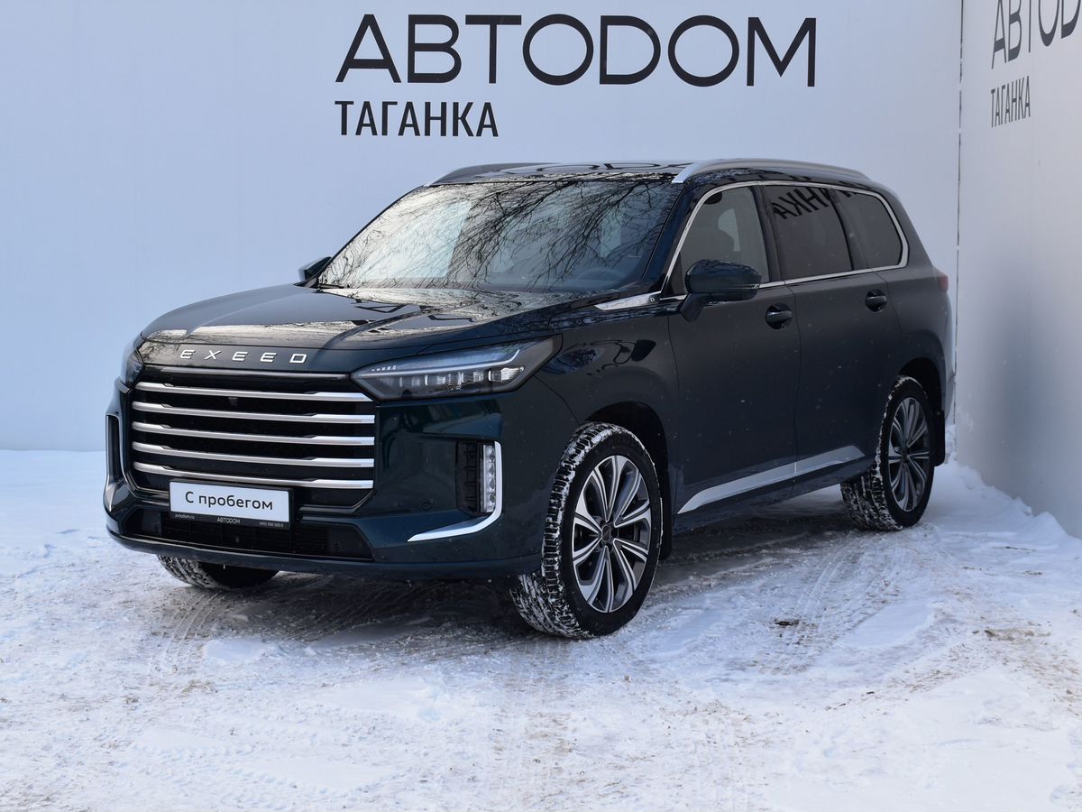 Автомобиль EXEED VX I [рестайлинг] 2.0 AT 4WD (249 л.с.) President (6 мест) Зелёный 2024 с пробегом 3 953 км