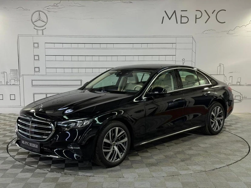 Автомобиль Mercedes-Benz E-Класс VI поколение (W214/S214) 2.0d AT 4Matic (197 л.с.) Base Чёрный 2025 с пробегом 3 690 км