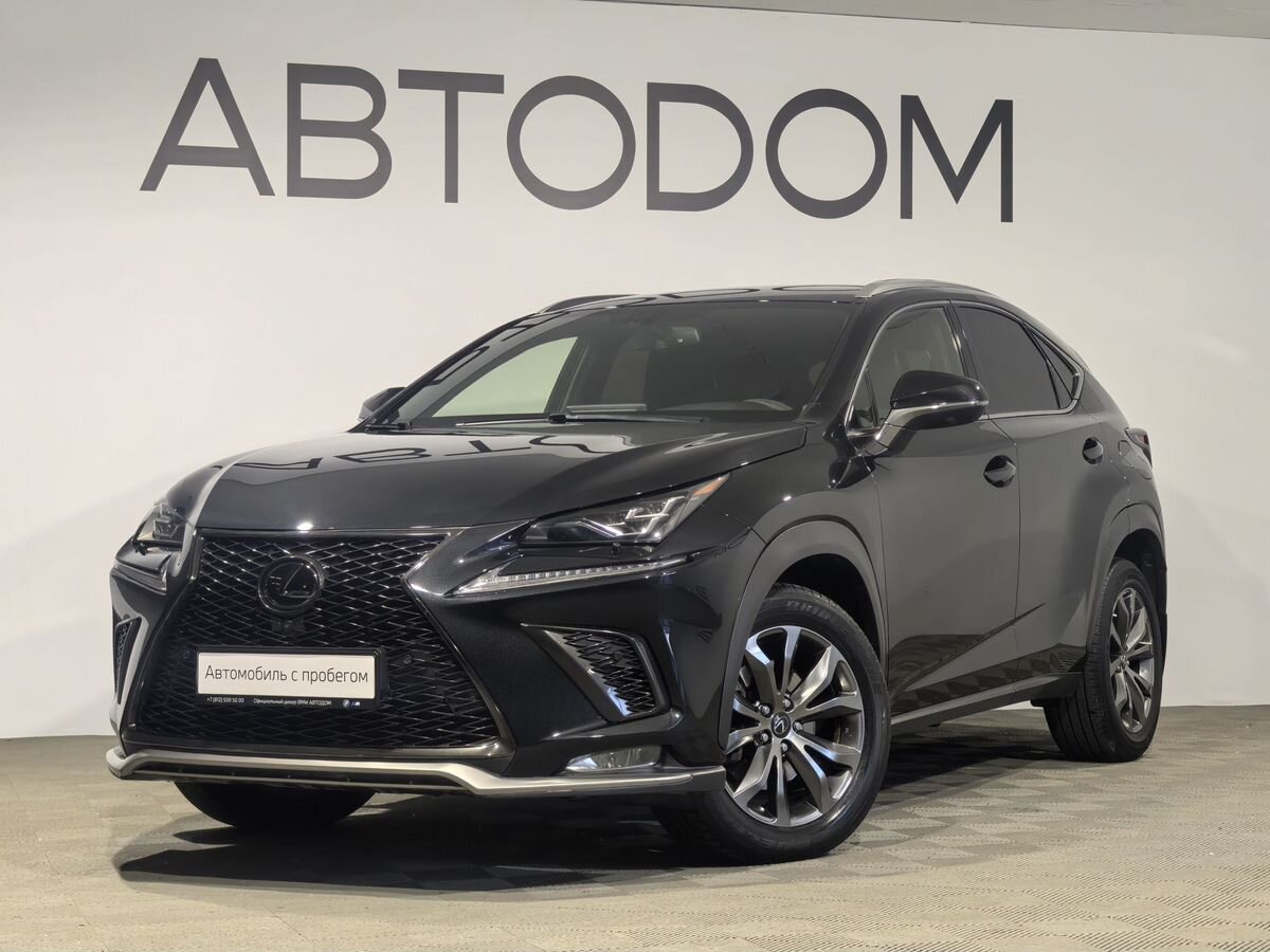 Lexus NX I [рестайлинг] 2.0 AT 4WD (238 л.с.) F Sport Luxury Чёрный 2021 с пробегом 67 899 км