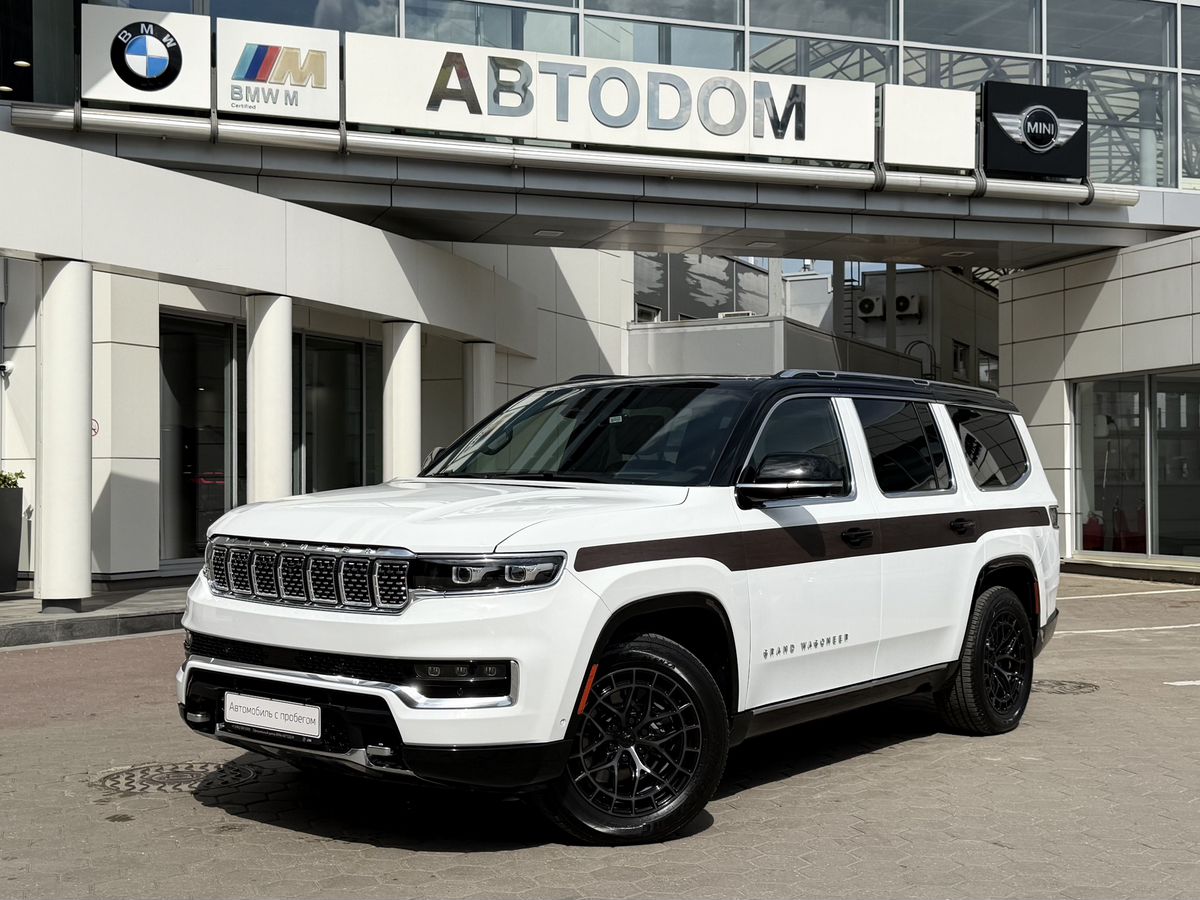 Jeep Grand Wagoneer II поколение 3.0 AT 4WD (510 л.с.) Grand Wagoneer Белый 2023 с пробегом 12 798 км