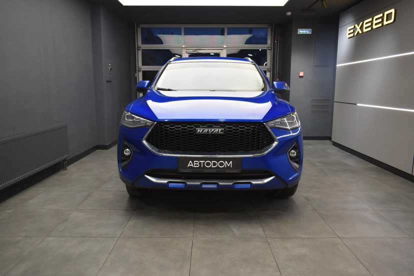 Автомобиль Haval F7 I поколение 2.0 AMT 4WD (190 л.с.) Comfort Синий 2021 с пробегом 86 328 км