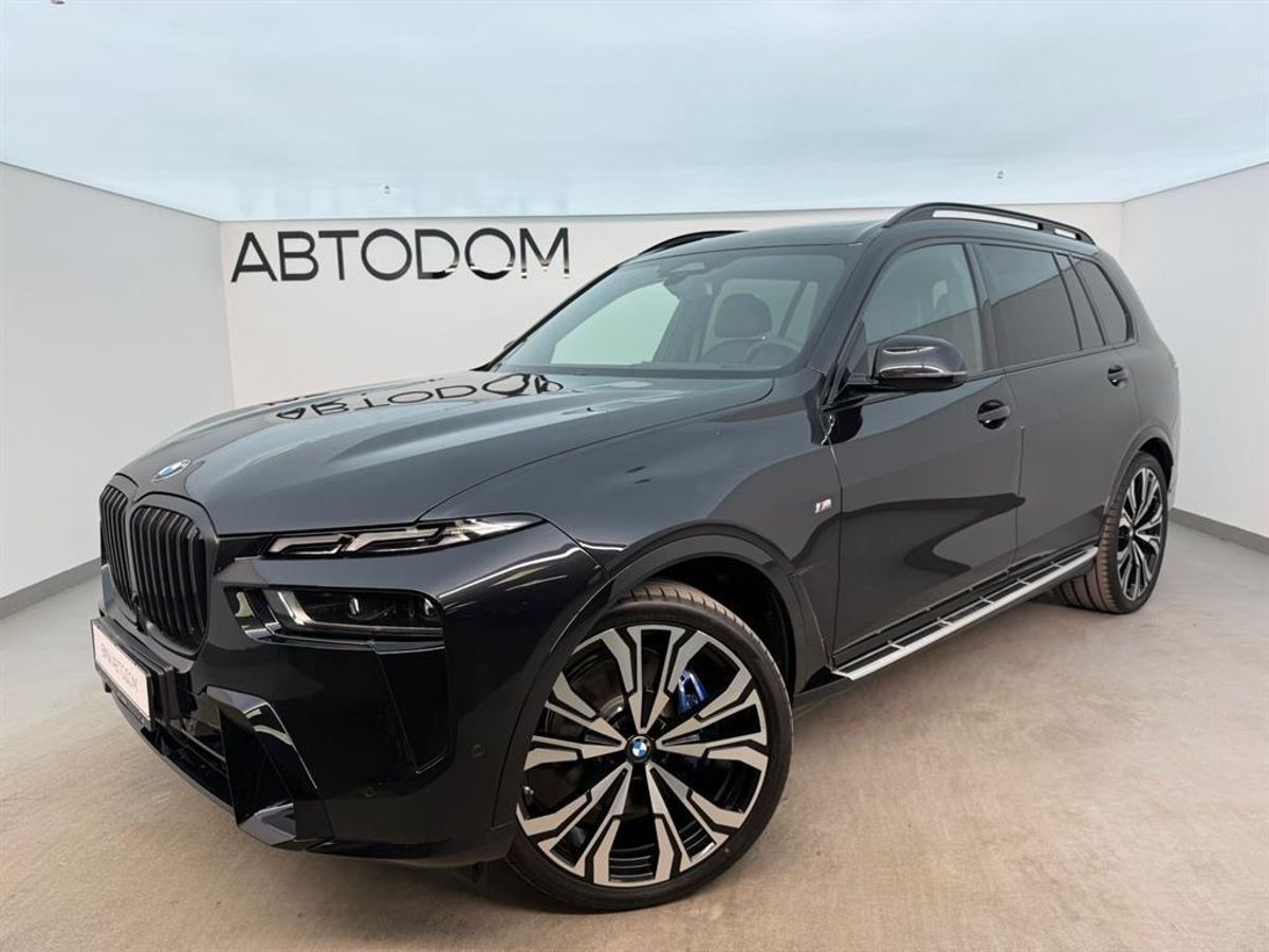 Автомобиль BMW X7 I (G07) [рестайлинг] 3.0d AT 4WD (340 л.с.) xDrive40d Чёрный 2024 