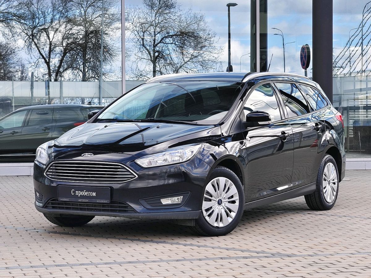 Ford Focus III [рестайлинг] 1.6 AMT (125 л.с.) Trend Plus Чёрный 2019 с пробегом 160 314 км