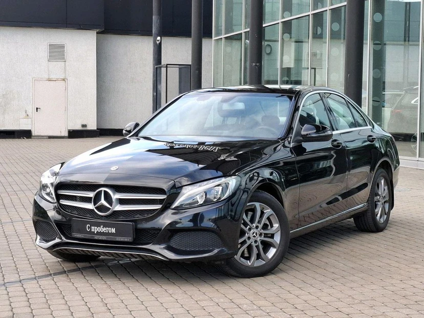 Mercedes-Benz C-Класс IV поколение (W205/S205/C205) 250 2.1d AT 4Matic (204 л.с.) Особая серия Чёрный 2017 с пробегом 70 500 км