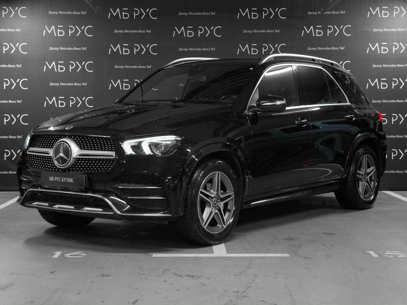 Mercedes-Benz GLE II поколение (V167) 300 2.0d AT 4Matic (245 л.с.) Sport Чёрный 2021 с пробегом 74 674 км