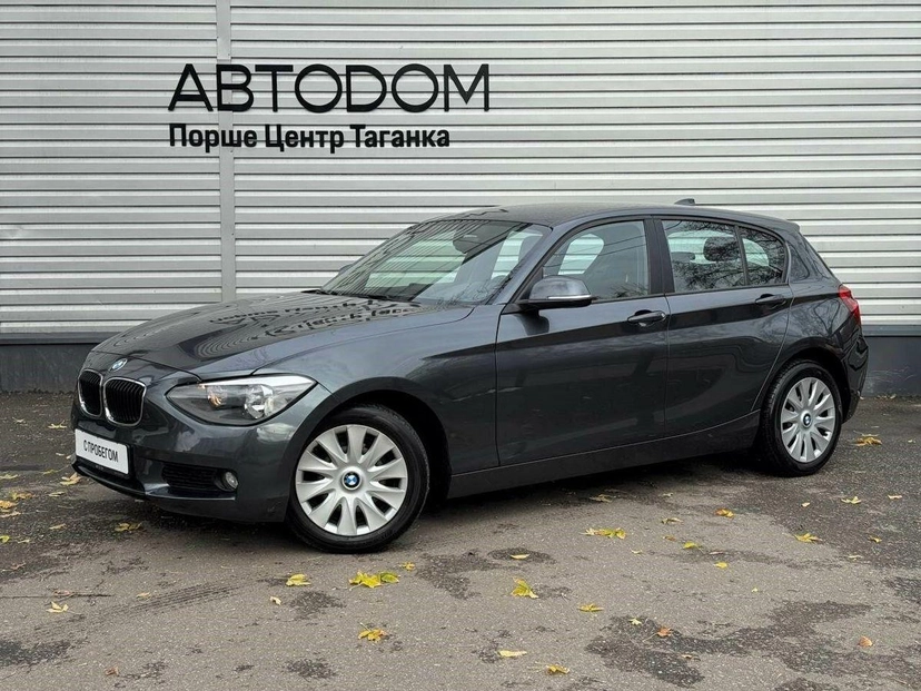 Автомобиль BMW 1 серии II поколение (F20/F21) 116 1.6 AT (136 л.с.) Base Серый 2012 с пробегом 112 594 км