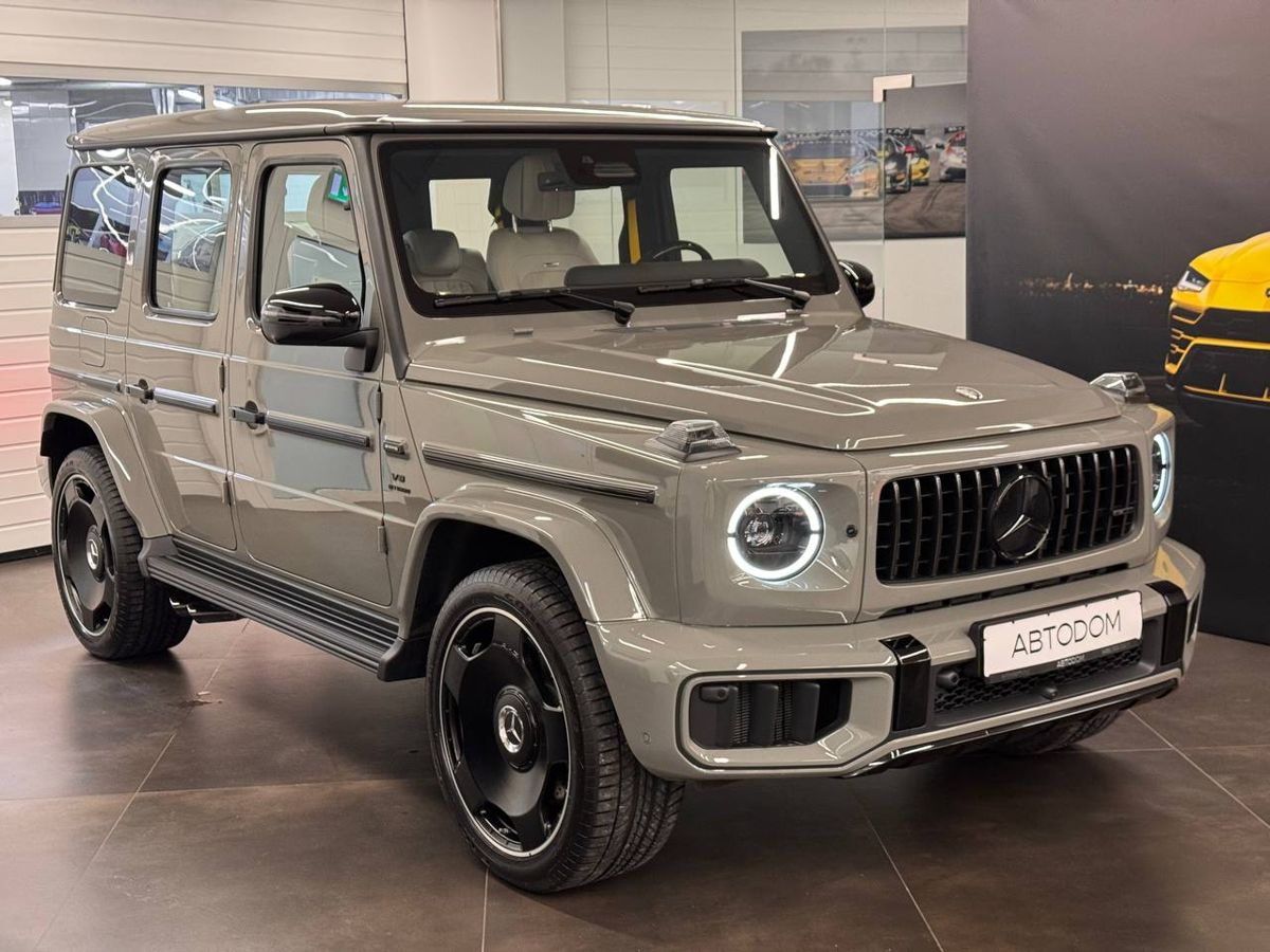 Автомобиль Mercedes-Benz G-Класс AMG II (W463) [рестайлинг] G 63 4.0 AT 4Matic (585 л.с.) AMG G 63 Серый 2025 с пробегом 20 км