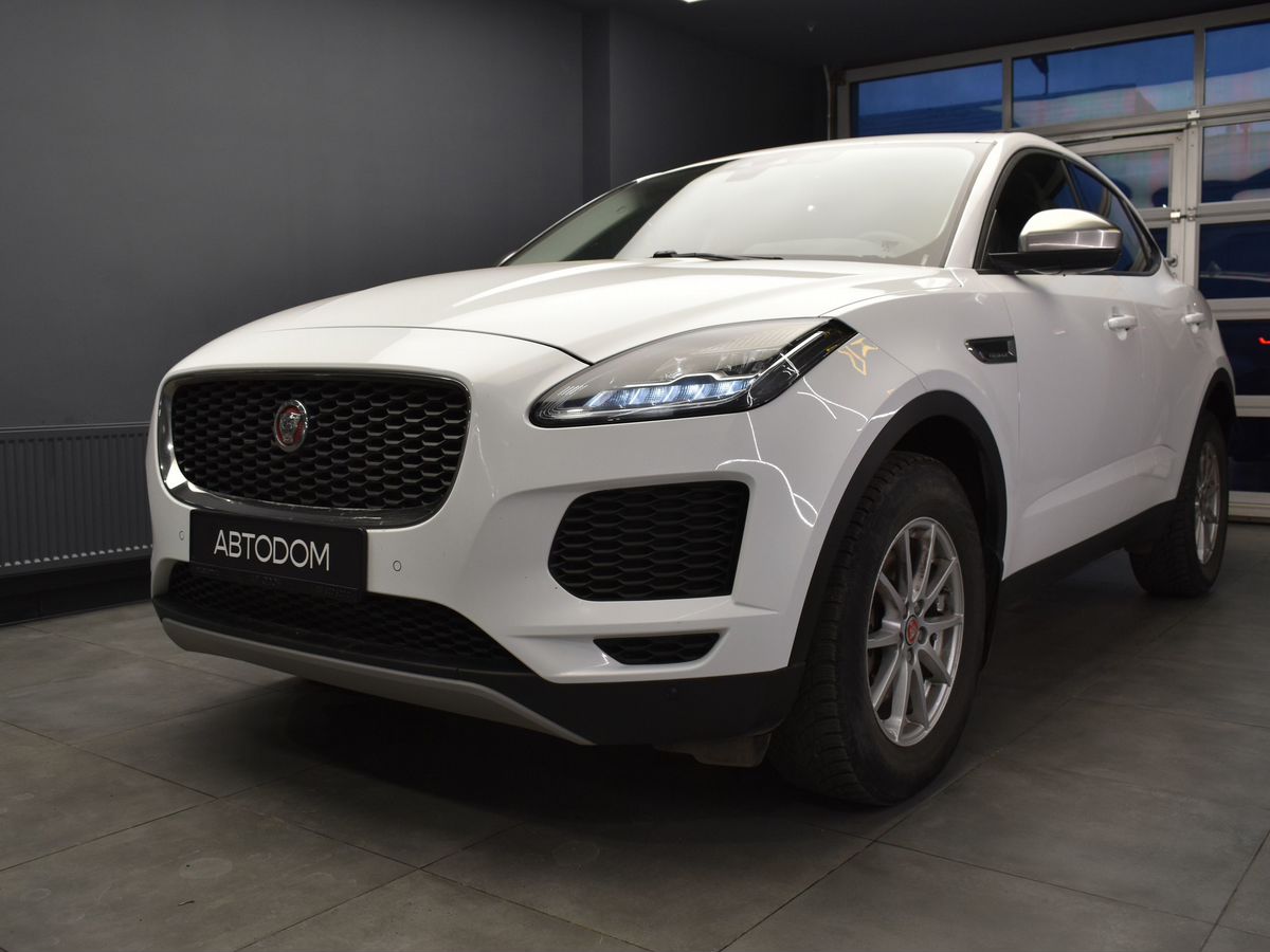 Jaguar E-Pace I поколение 2.0d AT 4WD (150 л.с.) Base Белый 2019 с пробегом 76 616 км