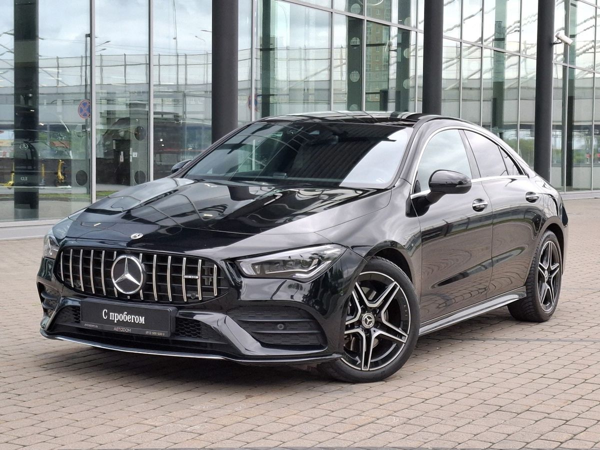 Mercedes-Benz CLA II поколение (C118/X118) 250 2.0 AMT 4Matic (224 л.с.) Sport Чёрный 2021 с пробегом 62 456 км