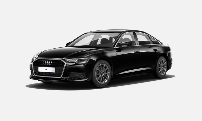 Автомобиль Audi A6 V поколение (C8) 2.0 AMT 4WD (245 л.с.) Base Чёрный 2022