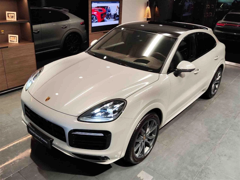 Автомобиль Porsche Cayenne III поколение S 2.9 AT 4WD (440 л.с.) Coupe S Бежевый 2022 