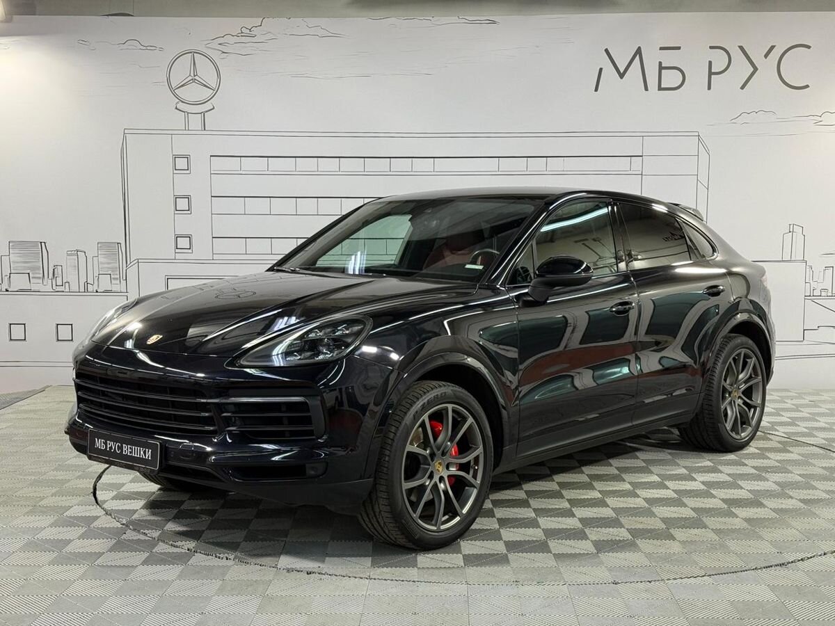 Автомобиль Porsche Cayenne III поколение 3.0 AT 4WD (340 л.с.) Base Чёрный 2021 с пробегом 124 625 км