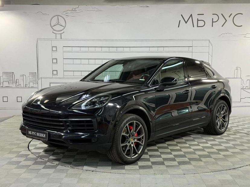 Автомобиль Porsche Cayenne III поколение 3.0 AT 4WD (340 л.с.) Base Чёрный 2021 с пробегом 124 625 км