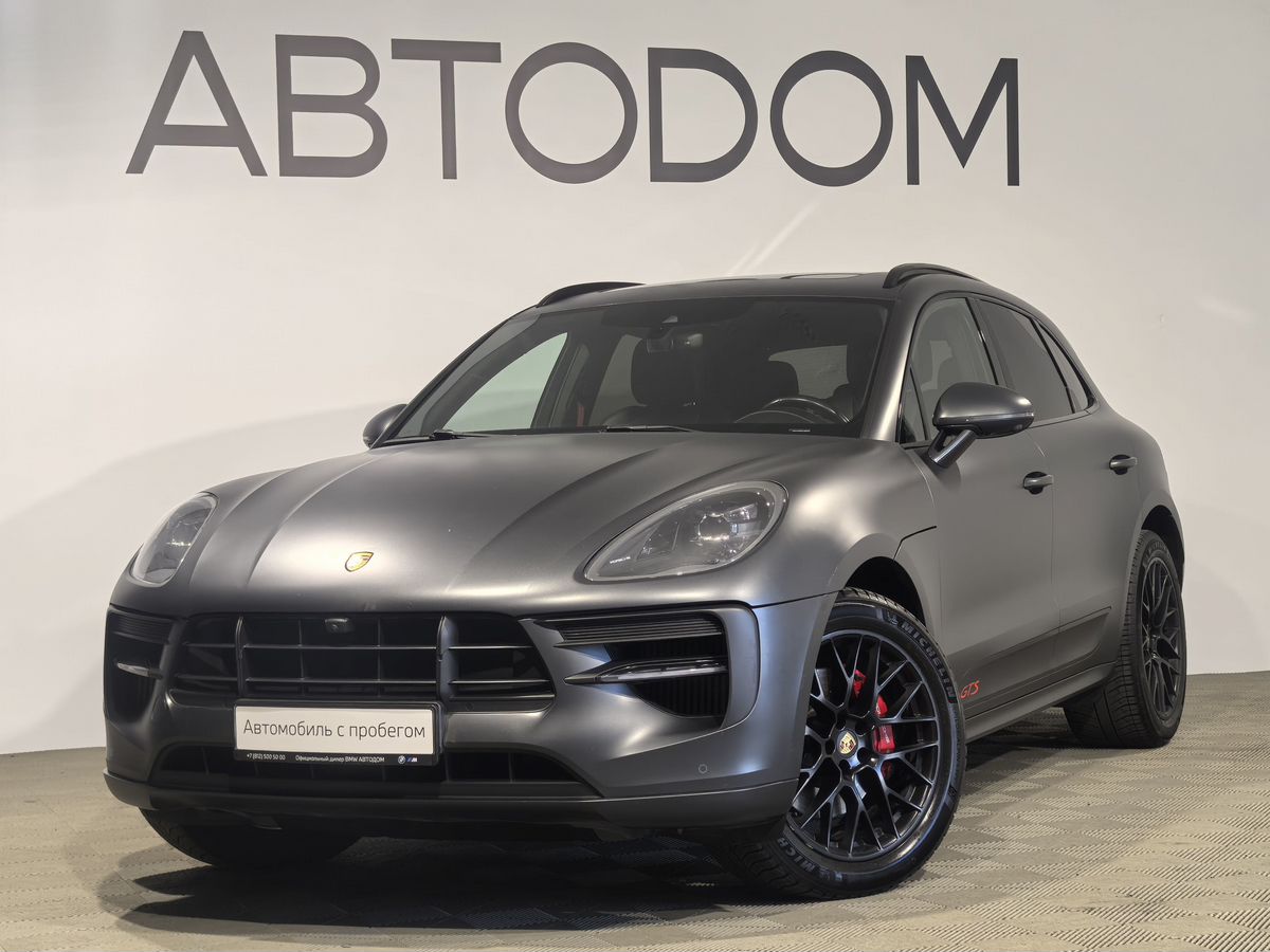 Porsche Macan I [рестайлинг] GTS 2.9 AMT 4WD (380 л.с.) GTS Серый 2020 с пробегом 142 980 км