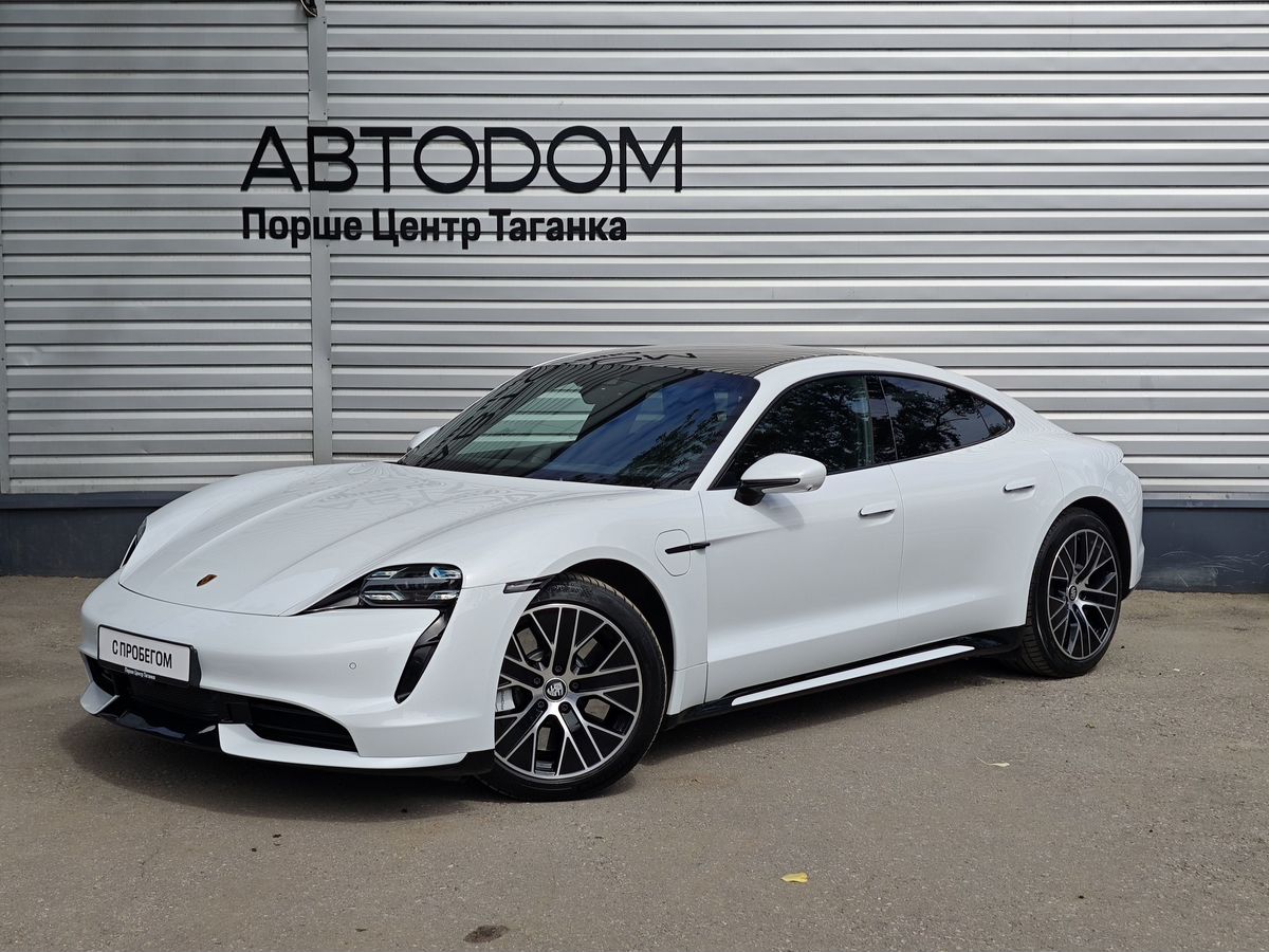 Porsche Taycan I поколение Turbo Electro AT 4WD (500 кВт) Turbo Белый 2021 с пробегом 45 515 км