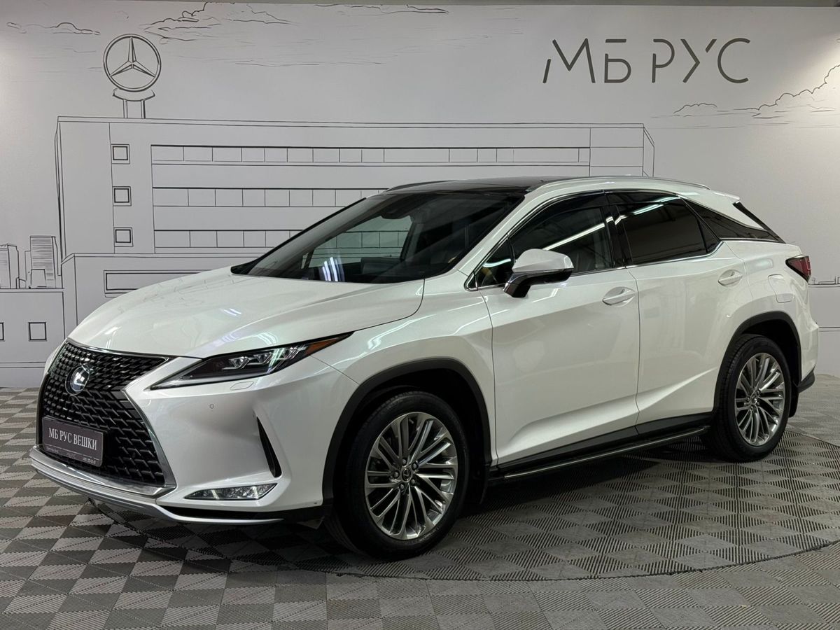 Lexus RX IV [рестайлинг] 2.0 AT 4WD (238 л.с.) Luxury Белый 2021 с пробегом 90 903 км